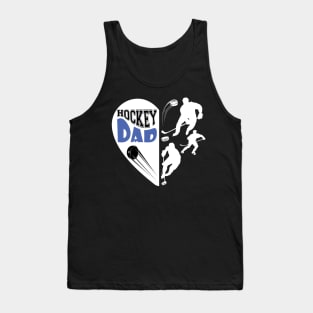 Hockey Dad Womens Love Playing Hockey Gift for hockey dad best hockey player Tank Top